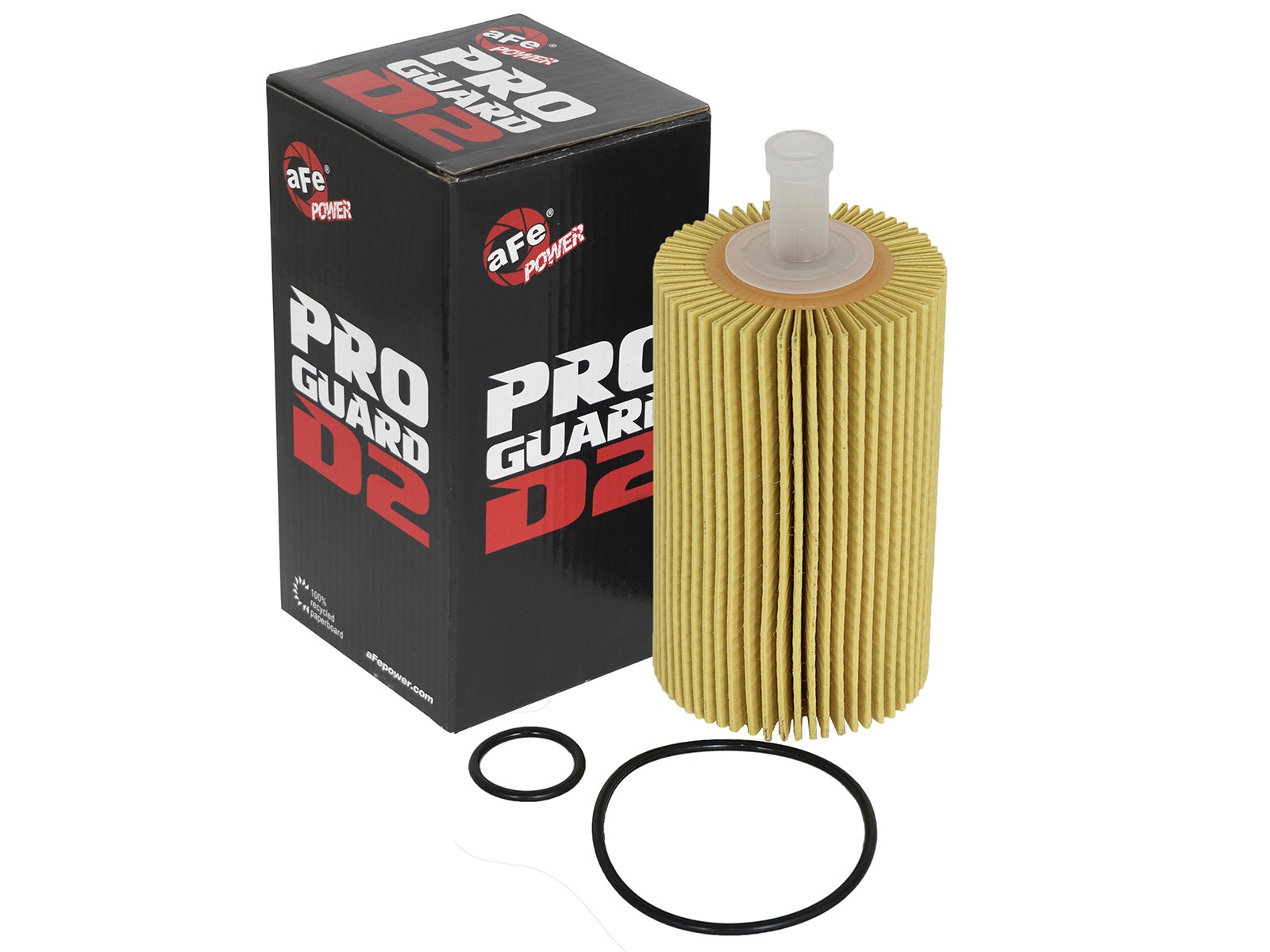 aFe Pro GUARD D2 Oil Filter (4 Pack) for 2007-2017 Toyota Tundra 44
